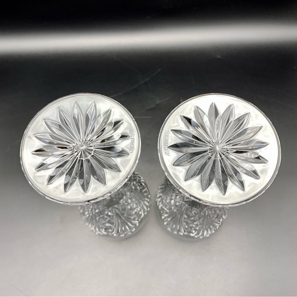 ‼️PENDING‼️ Waterford Crystal Waterville Water Goblets SET/2 IRELAND 7-7/8” NWOT - Picture 11 of 16